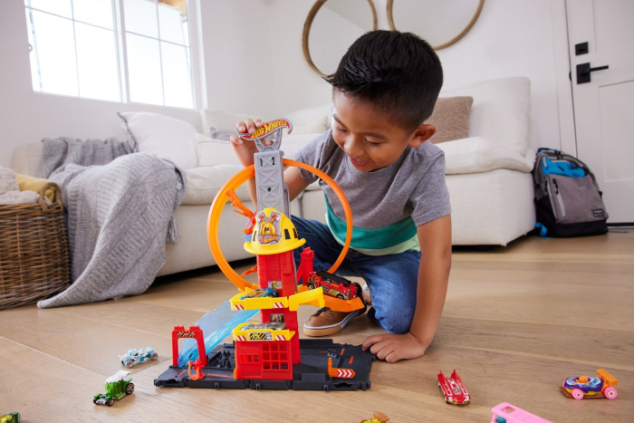 Hot Wheels Statia De Pompieri Super Loop [3]