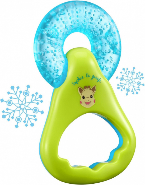 Inel dentitie refrigerant verde Girafa Sophie [1]