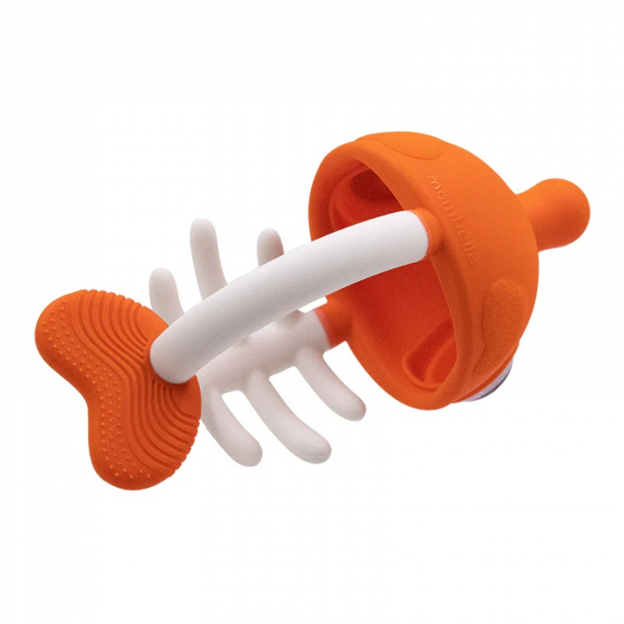 Inel Gingival Din Silicon, Mombella, Clownfish Orange [6]