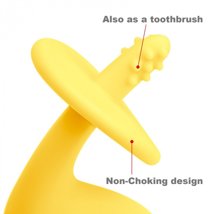 INEL GINGIVAL DIN SILICON, MOMBELLA - ELEFANT GALBEN [3]