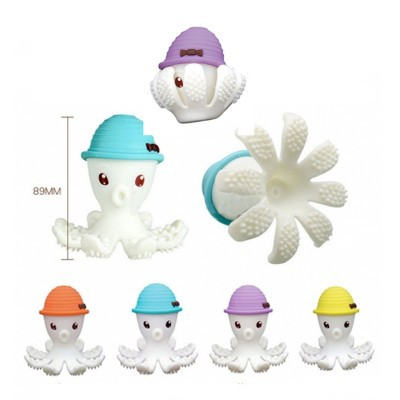 INEL GINGIVAL DIN SILICON, MOMBELLA - OCTOPUS ALBASTRU [5]