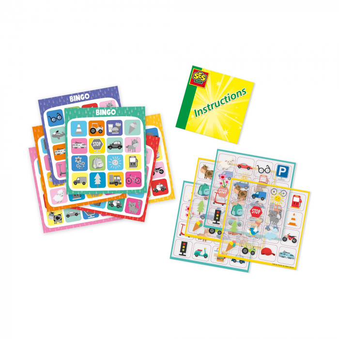 Joc bingo de copii cu stickere - set de calatorie [2]