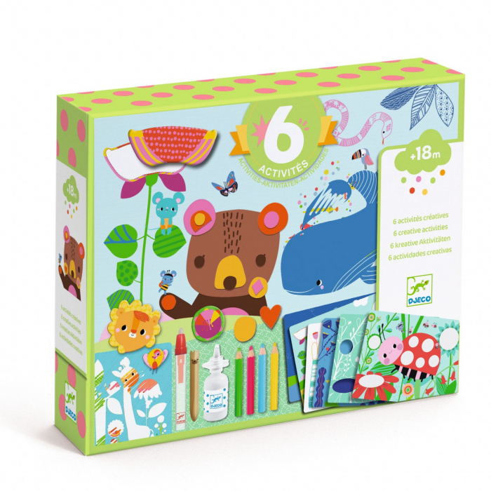 Joc creativ 6 activitati, Djeco [1]