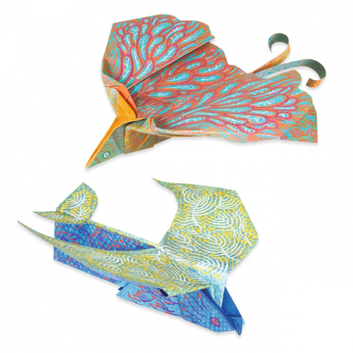 Joc creativ origami Pasari inaripate, Djeco [3]