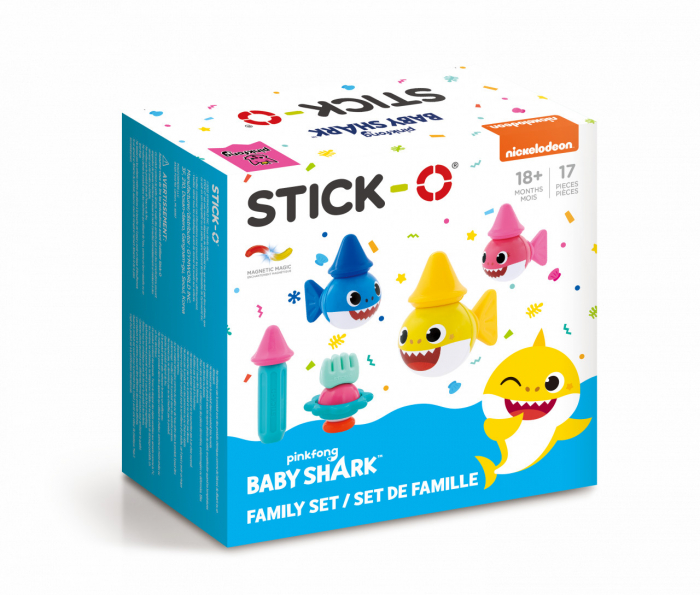 Joc cu magneti Stick-O, Baby Shark [1]