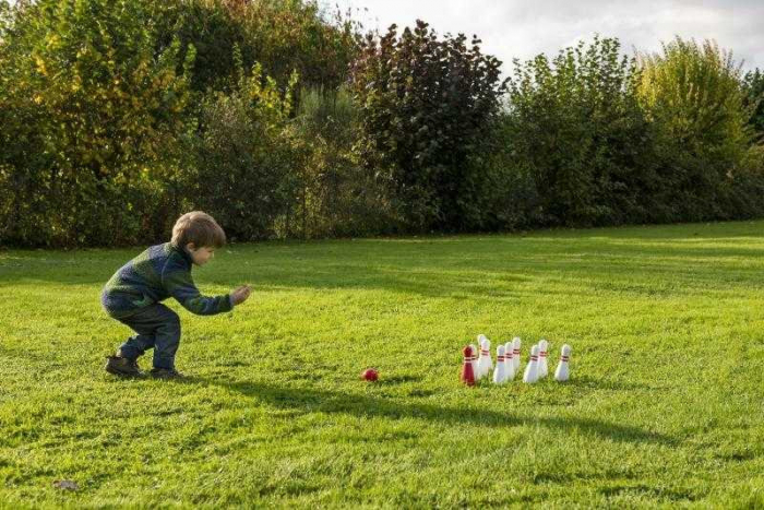 Joc cu popice din lemn, Egmont Toys [2]