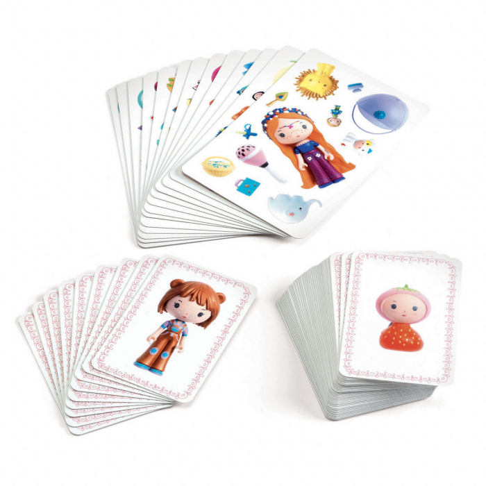 Joc de carti Printesele Tinyly Mini Meli-Melo, Djeco [2]