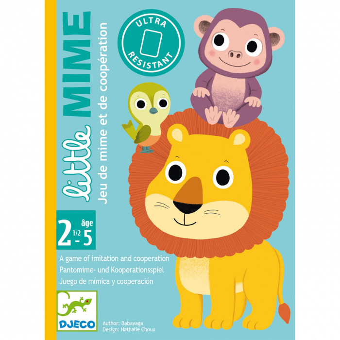 Joc de carti Toddler Little Mime, Djeco [4]