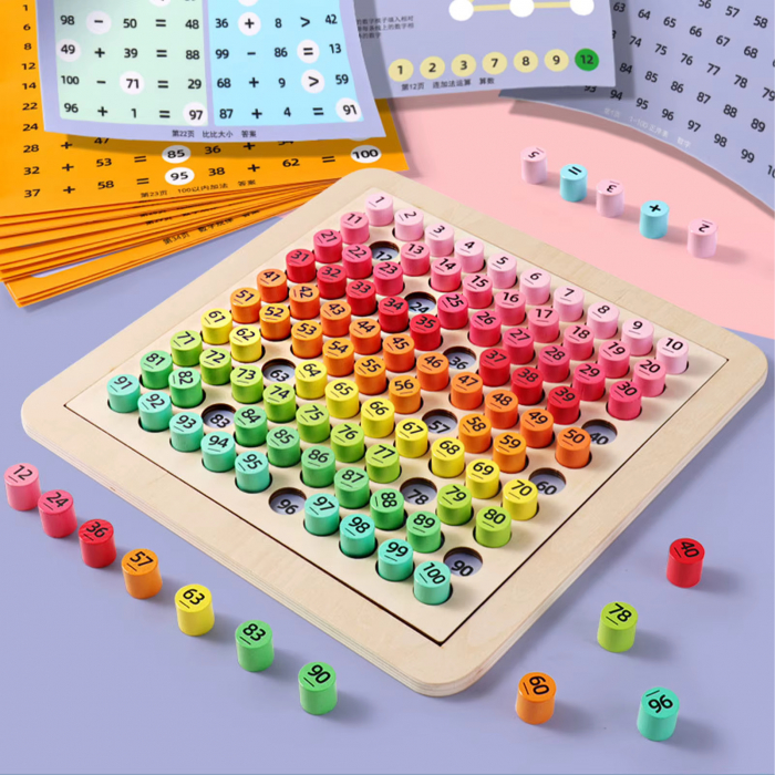 Joc de Lemn Multifunctional pentru Invatarea Matematicii [8]