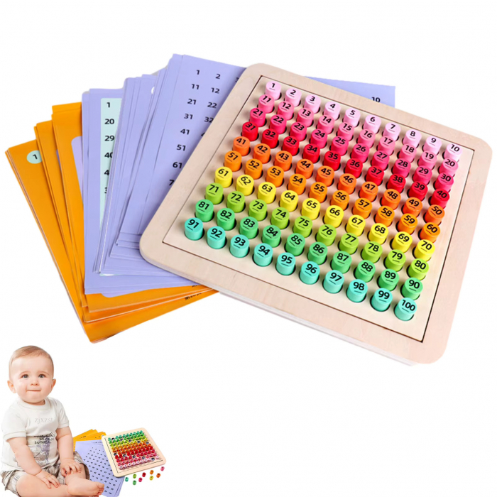Joc de Lemn Multifunctional pentru Invatarea Matematicii [5]