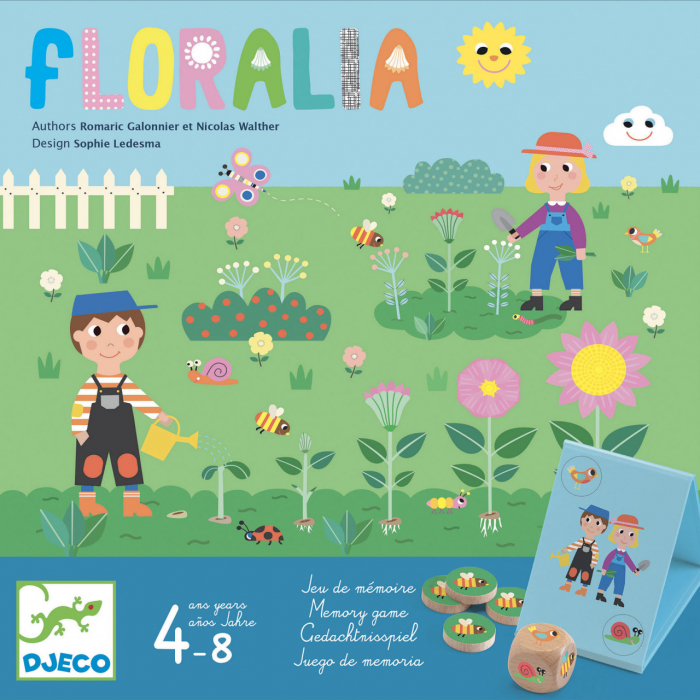 Joc de memorie Djeco, Floralia [1]