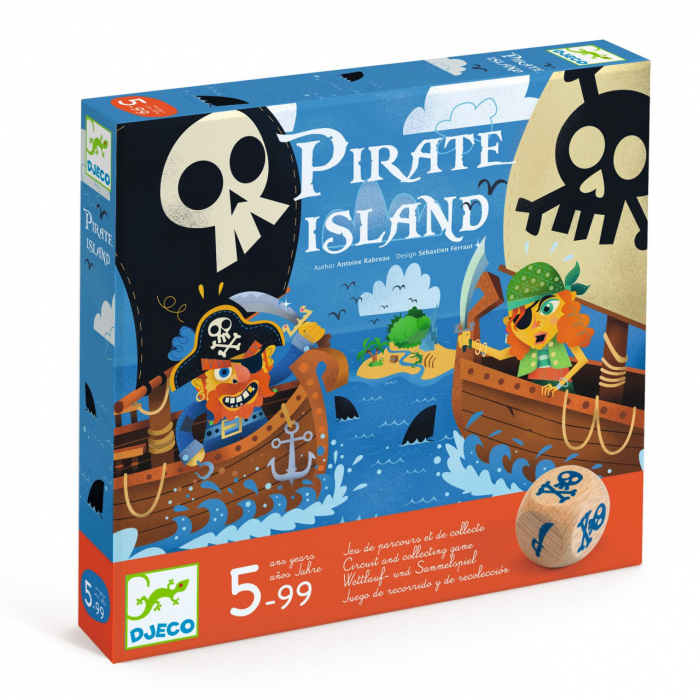 Joc de societate Insula piratilor, Djeco [1]