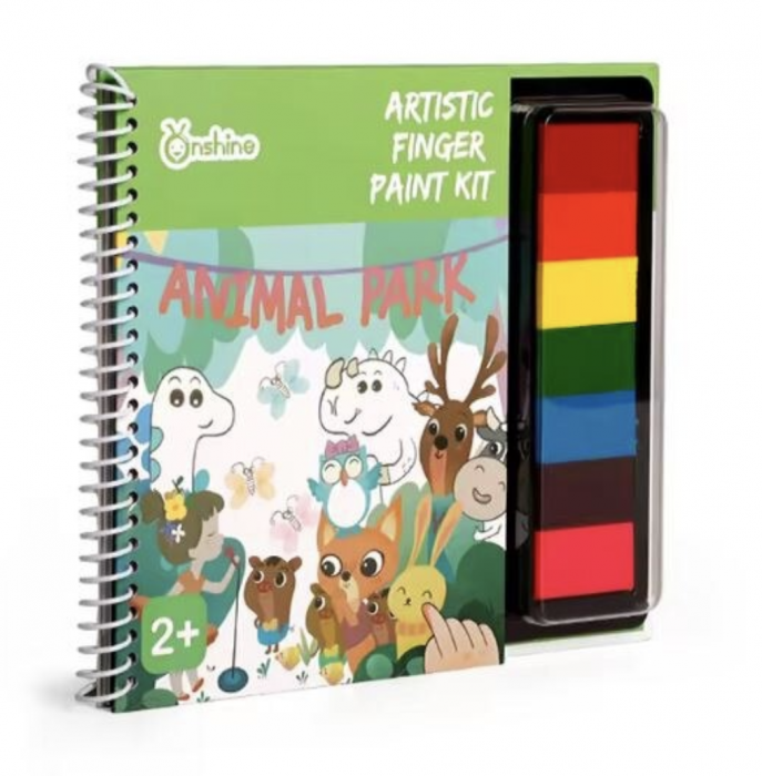 Carte de Colorat cu Degetele, 7 Culori, 50 de Planse [2]