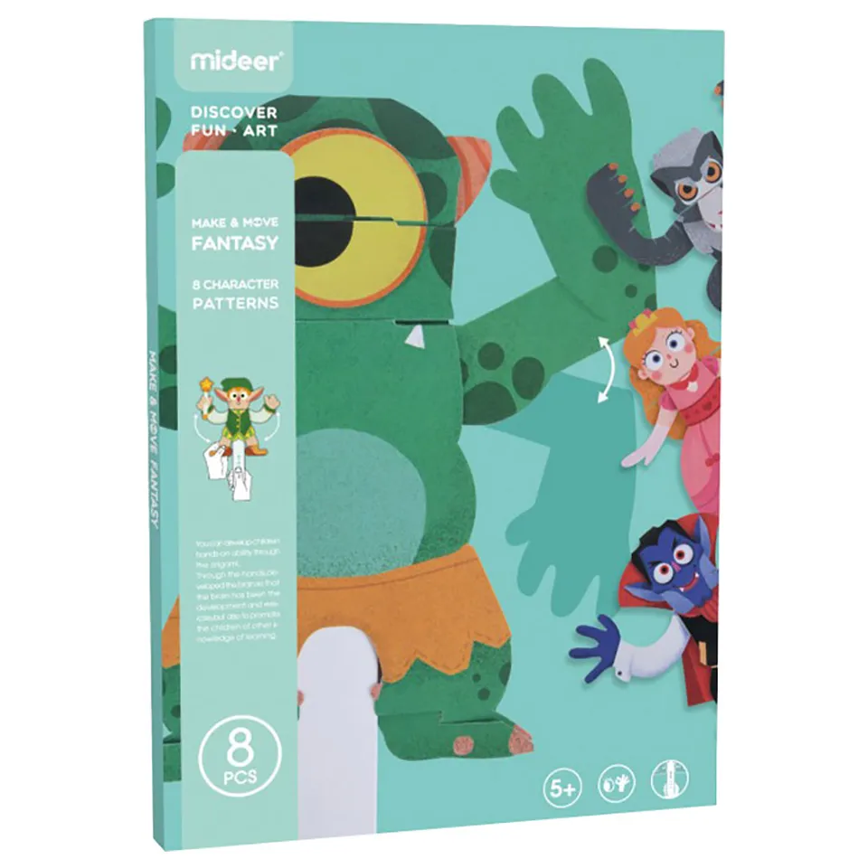 Joc Distractiv, Set 8 Planse de facut Origami [1]