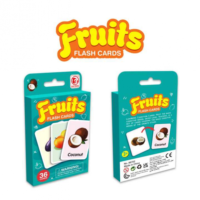 Joc educativ, Carduri cognitive, diverse modele, 36 de carduri [1]