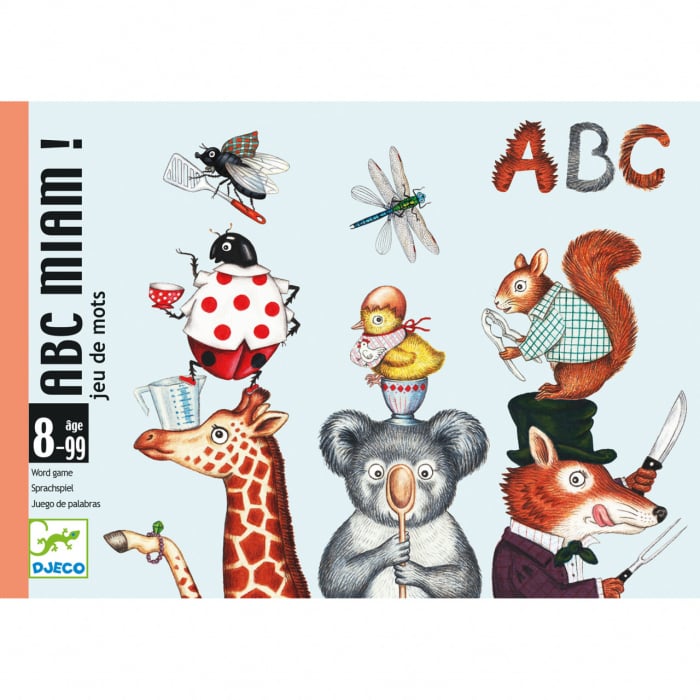 Joc de carti ABC Miam, Djeco [4]