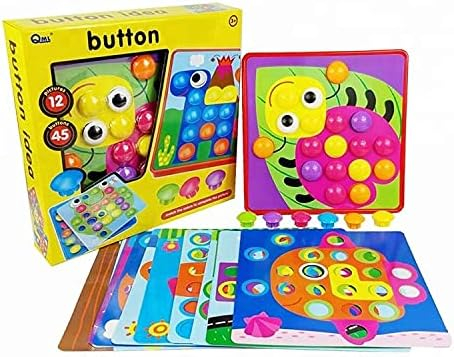 Joc educativ tip mozaic Button Idea [3]