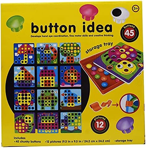 Joc educativ tip mozaic Button Idea [4]