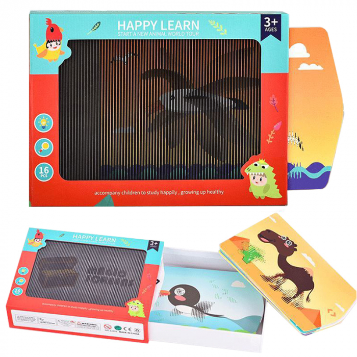 Joc interactiv 3D, Cutie vizuala, Model cu Animale [1]