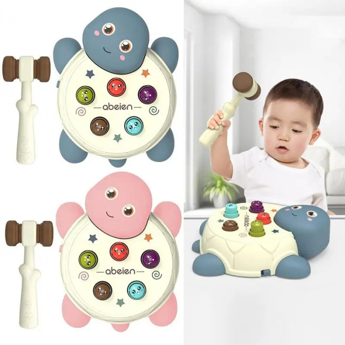 Joc Interactiv de Motricitate cu Ciocanel Whack-a-Mole [1]