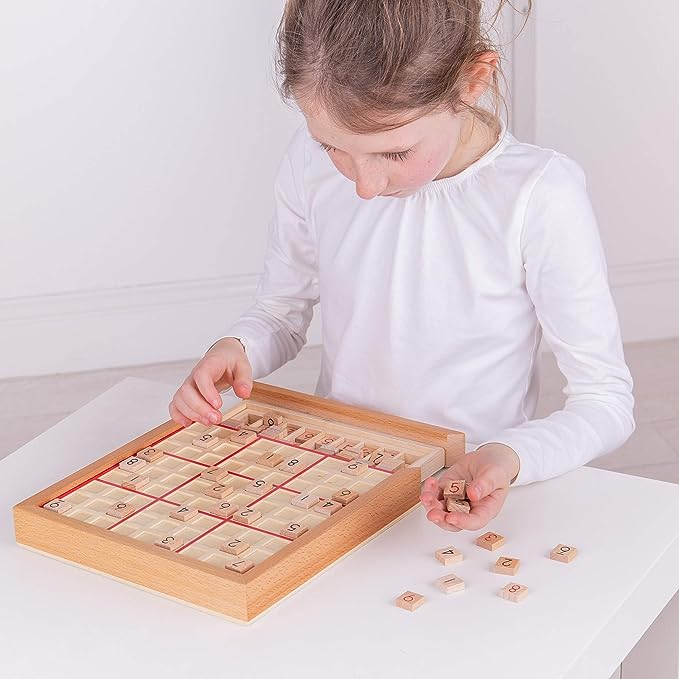 Joc lemn Sudoku pentru copii [2]