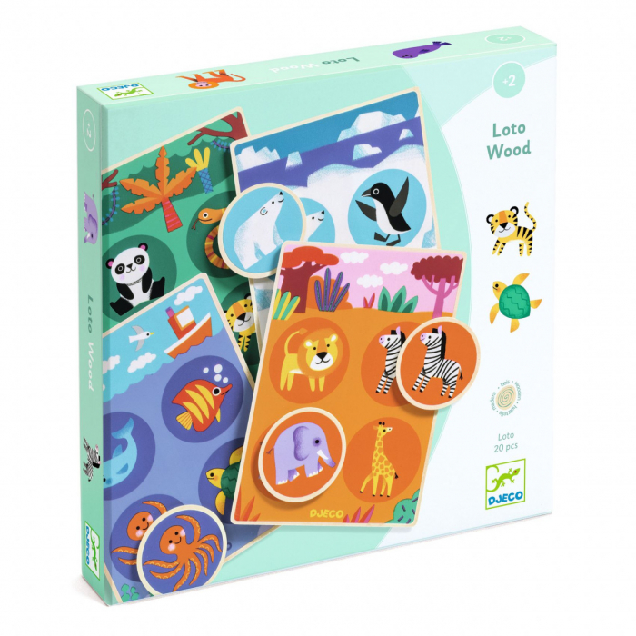 Joc educativ Loto animale, Djeco [1]