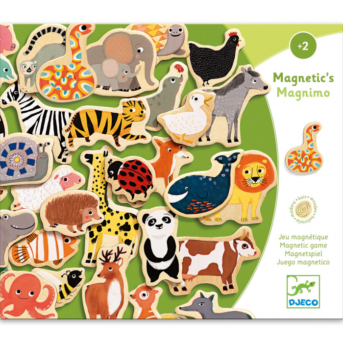 Joc cu magneti Animale din intreaga lume, Djeco [6]