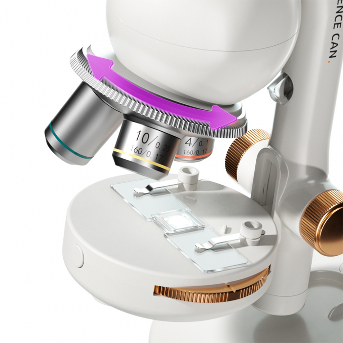 Joc STEM Set de laborator Microscop 1600, TopBright [3]