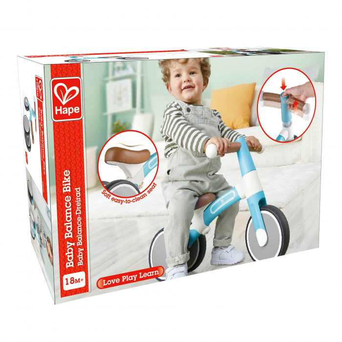 Jucarie - Bicicleta de echilibru, albastru deschis [4]