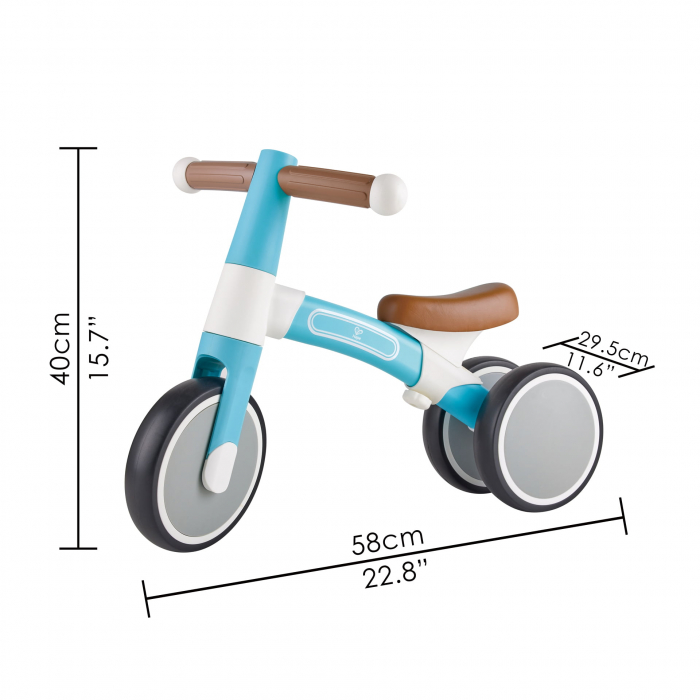 Jucarie - Bicicleta de echilibru, albastru deschis [3]