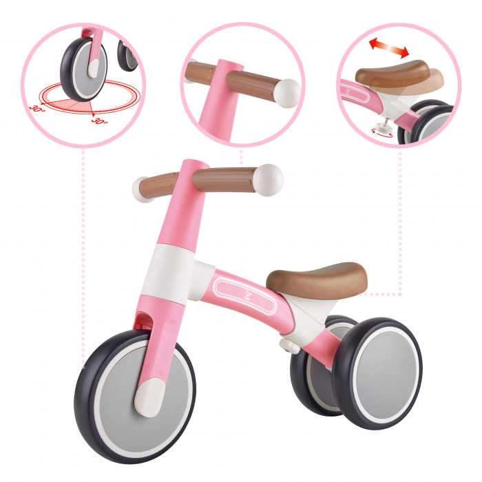 Jucarie - Bicicleta de echilibru, roz deschis [1]