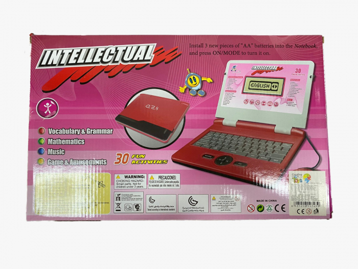 Jucarie copii Laptop - Invatam limba engleza in mod distractiv, culoare rosu [3]