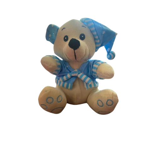 Jucarie de Plus Albastru, Ursulet Somnoros, 20 cm [1]