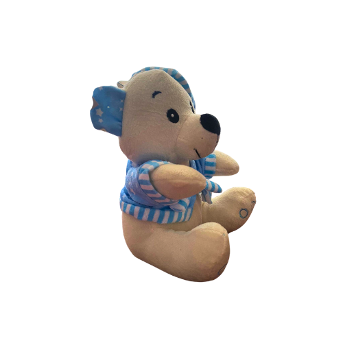 Jucarie de Plus Albastru, Ursulet Somnoros, 20 cm [4]