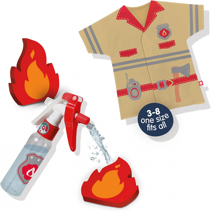 Costum de pompier cu accesorii pentru copii [3]