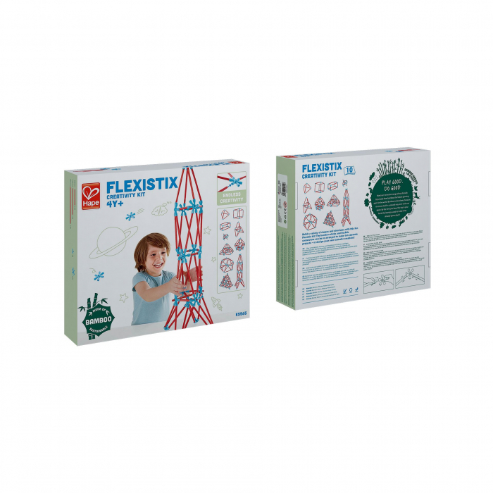 Jucarie din bambus Flexistix - Constructor creativ (133 piese) [2]