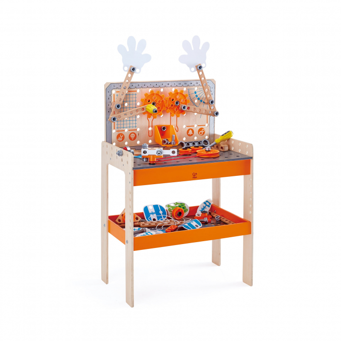 Jucarie din lemn - Banc de lucru deluxe (79 piese) [1]