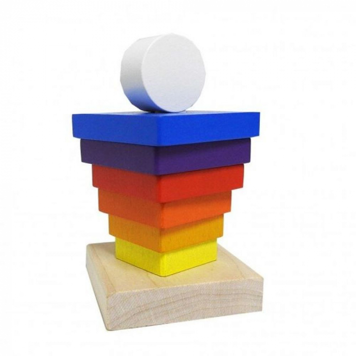 Jucarie din lemn, Cubika, "Piramida 1" [5]