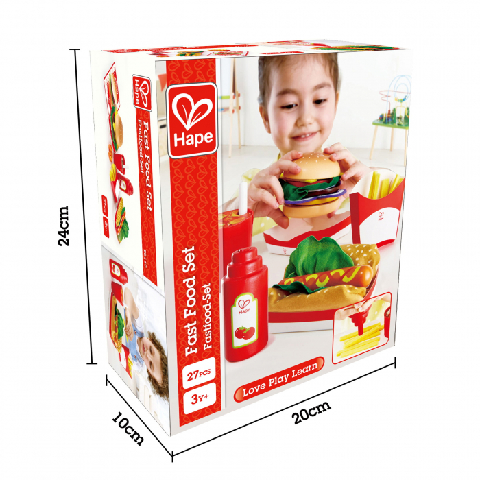 Jucarie din lemn - Fast-food [3]