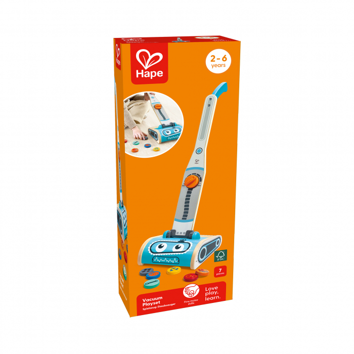 Jucarie din lemn - Set aspirator (7 piese) [2]