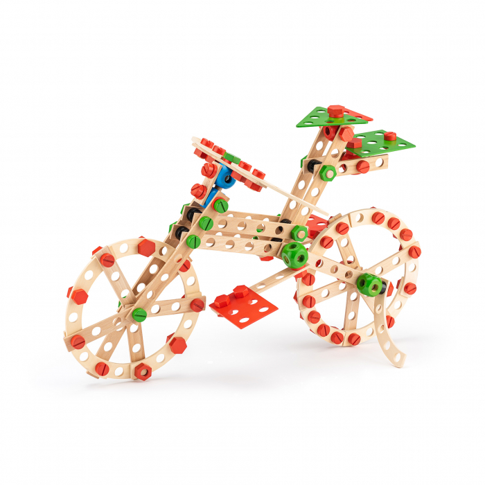 Jucarie din lemn - Set constructie inginer (340 piese) [2]