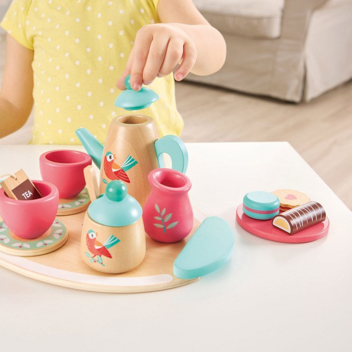 Jucarie din lemn - Set de ceai [3]