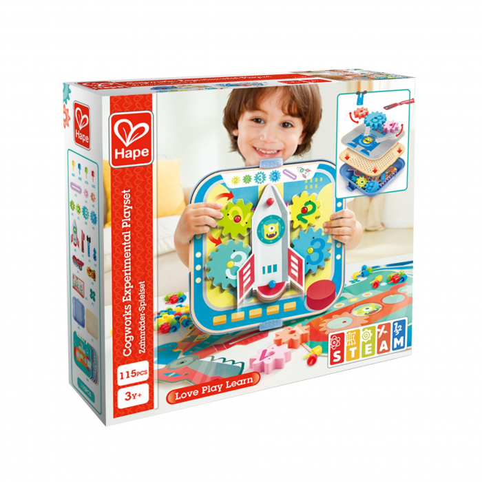Jucarie din lemn - Set de joaca roti zimtate [7]