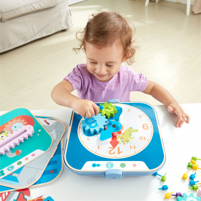 Jucarie din lemn - Set de joaca roti zimtate [4]