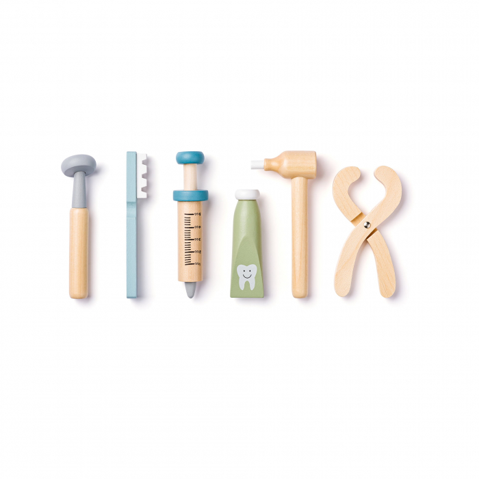 Jucarie din lemn - Trusa de dentist [3]
