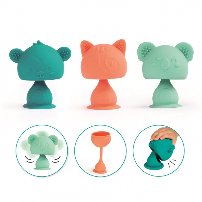 Jucarie din silicon, cu ventuza Koala Ludi [5]