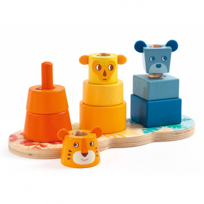 Jucarie educativa bebe MultiStack, Djeco [3]