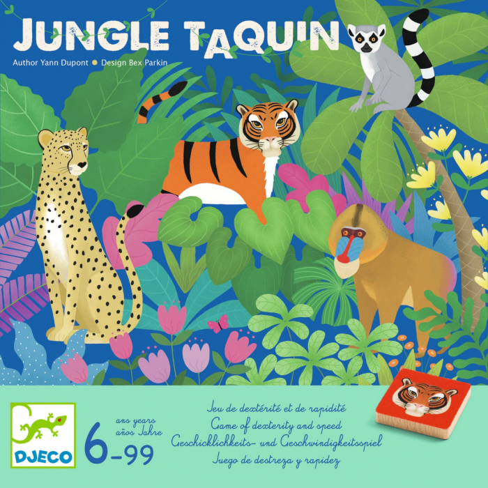 Joc de societate Jungle taquin, Djeco [3]