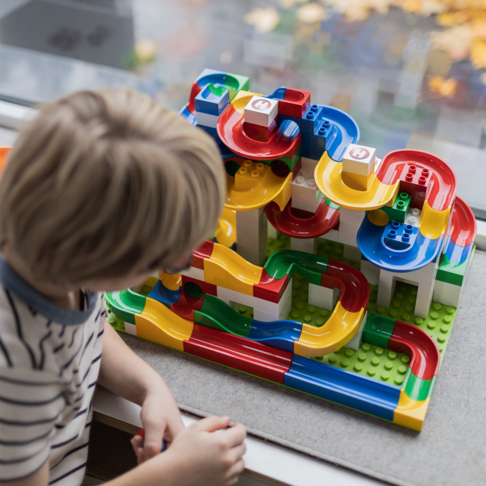 Jucarie de construit pentru copii Marble Run Hubelino (213 piese) [3]