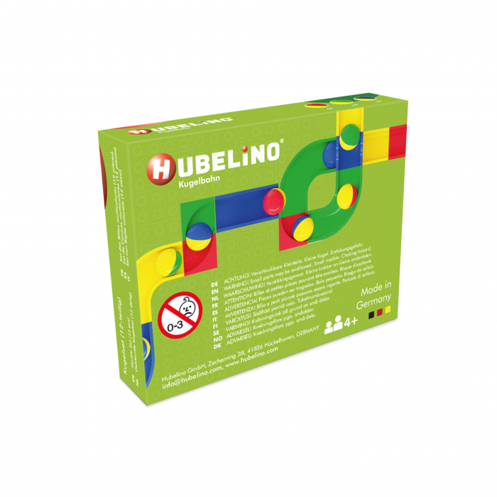 Jucarie Marble Run extensie bile 2 culori Hubelino (12 piese) [4]